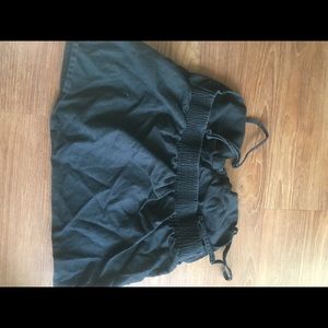 Black Brandy Melville Tie Tank